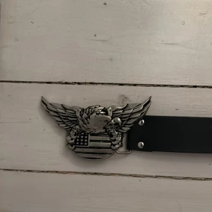 American läderbälte 90cm - Använt skick