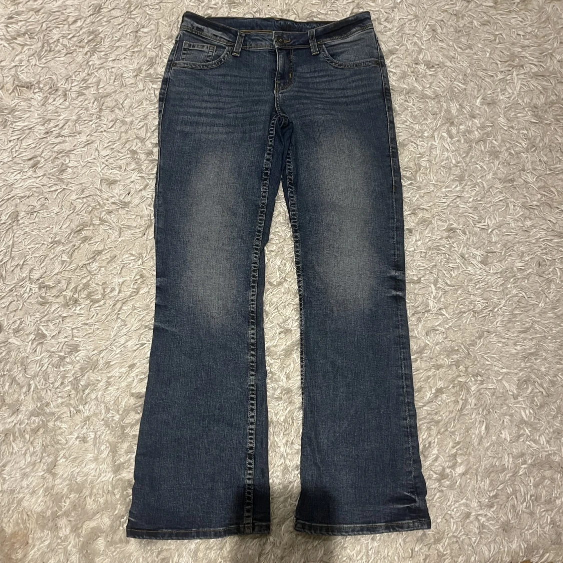 Lågmidjade flared jeans - 90