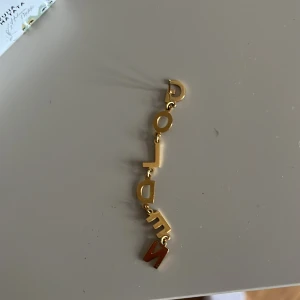 Ioaku golden örhänge - Säljer mitt ioaku örhänge för att jag inte använder det längre. Den är i jätte fint skick och nästan aldrig använd.