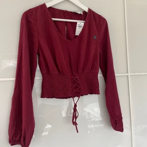 Oanvänd blus från Hollister - Oanvänd långärmad  blus från Hollister med prisetikett 