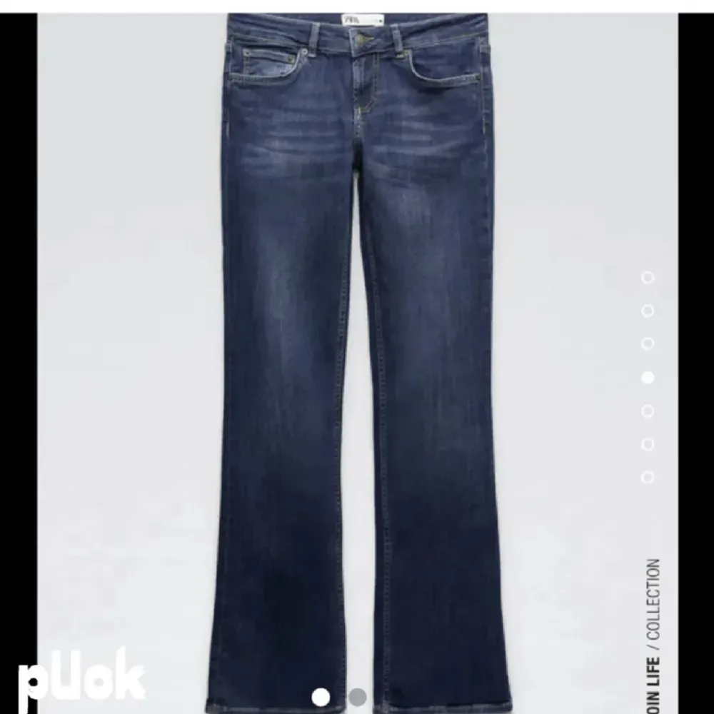 Nyskick! Lågmidjade zara jeans som inte går att köpa längre. Jeans & Byxor.