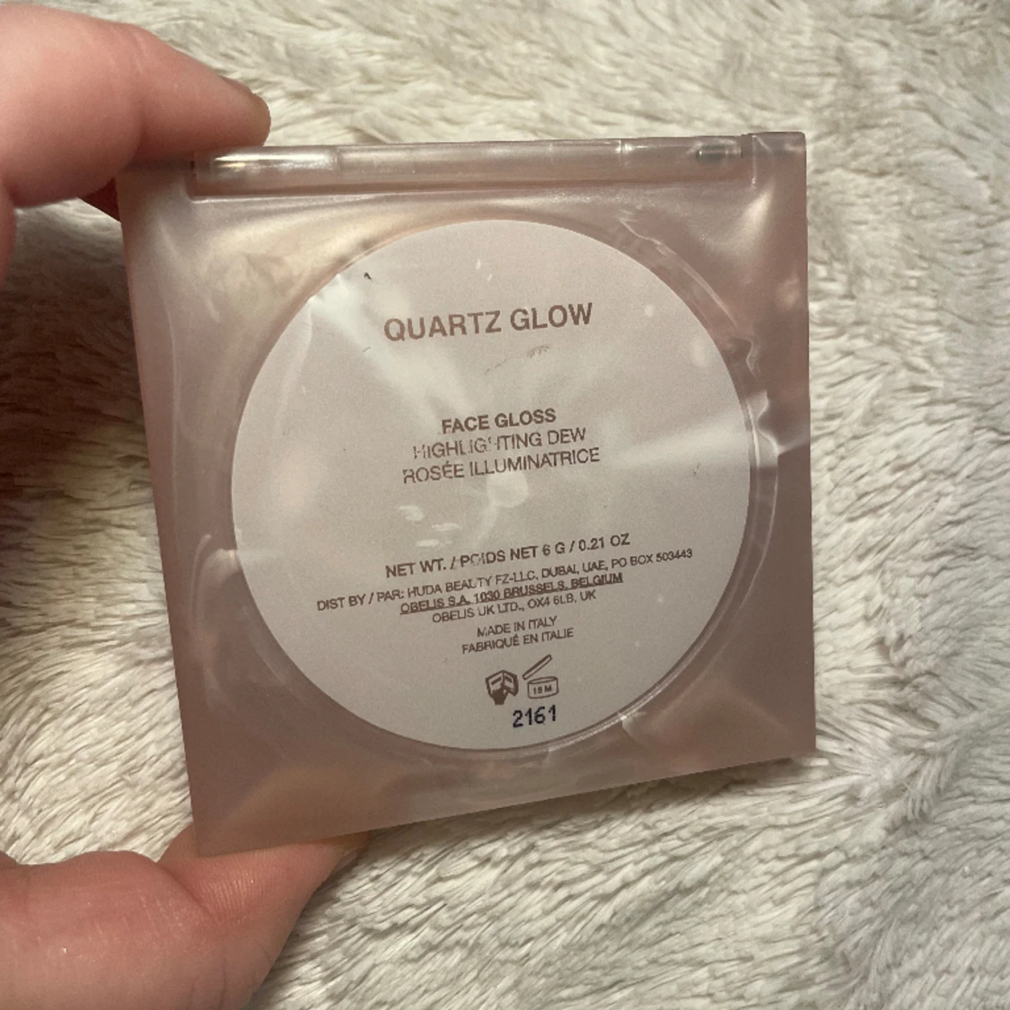 Huda Beauty Rose quartz Face gloss - 91