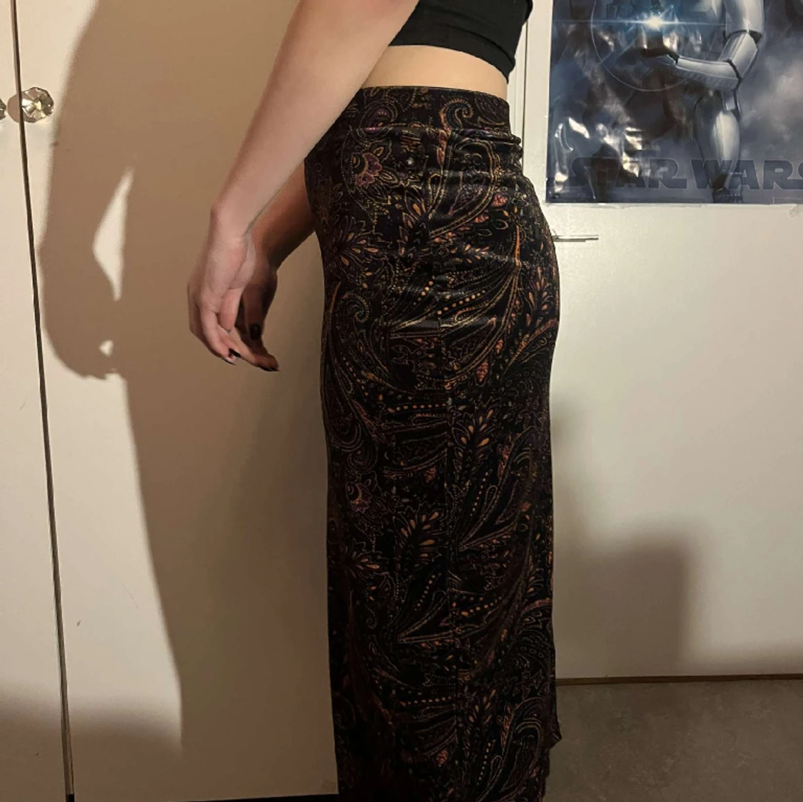 Boho midikjol mönstrad - 90