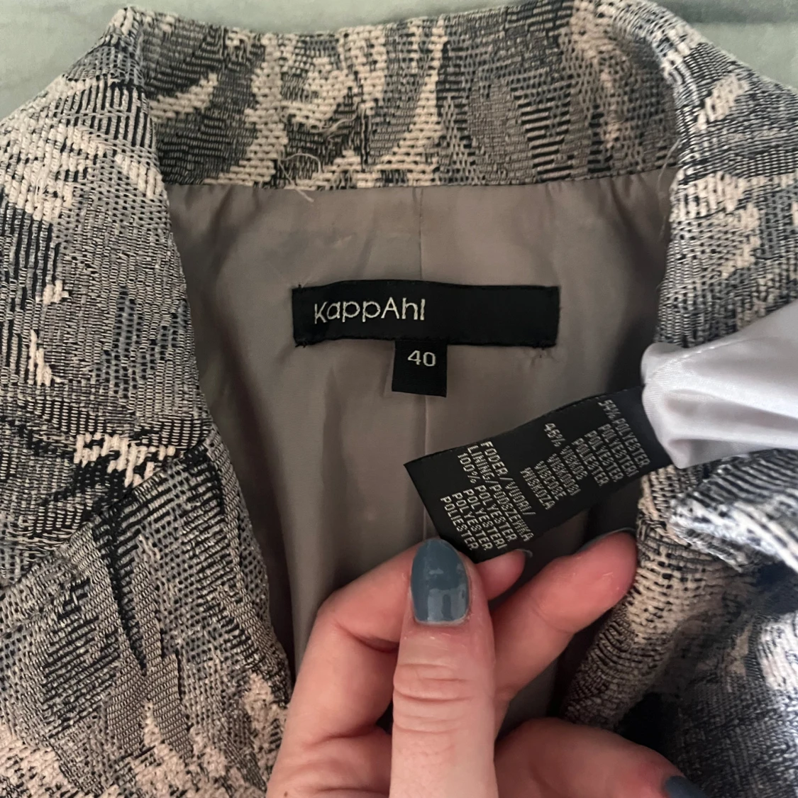 Blommönstrad blazer - 91