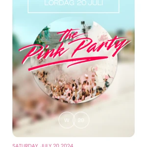 Pink Party Visby - Pink Party Kallis under stockholmsveckan. Priset på hemsidan är 595kr, säljer då jag fått förhinder! 