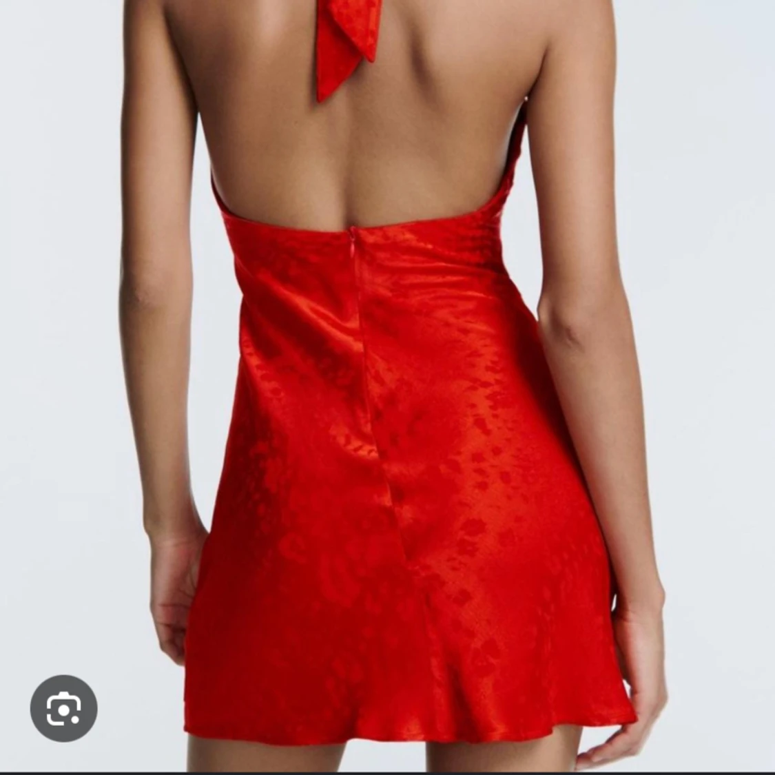 röd miniklänning - 90