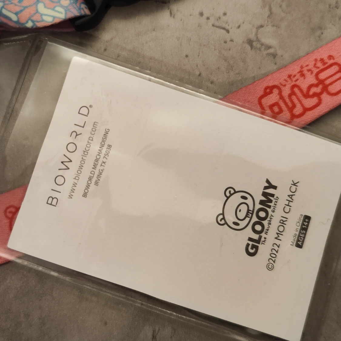 Gloomy Bear nyckelband  - 90