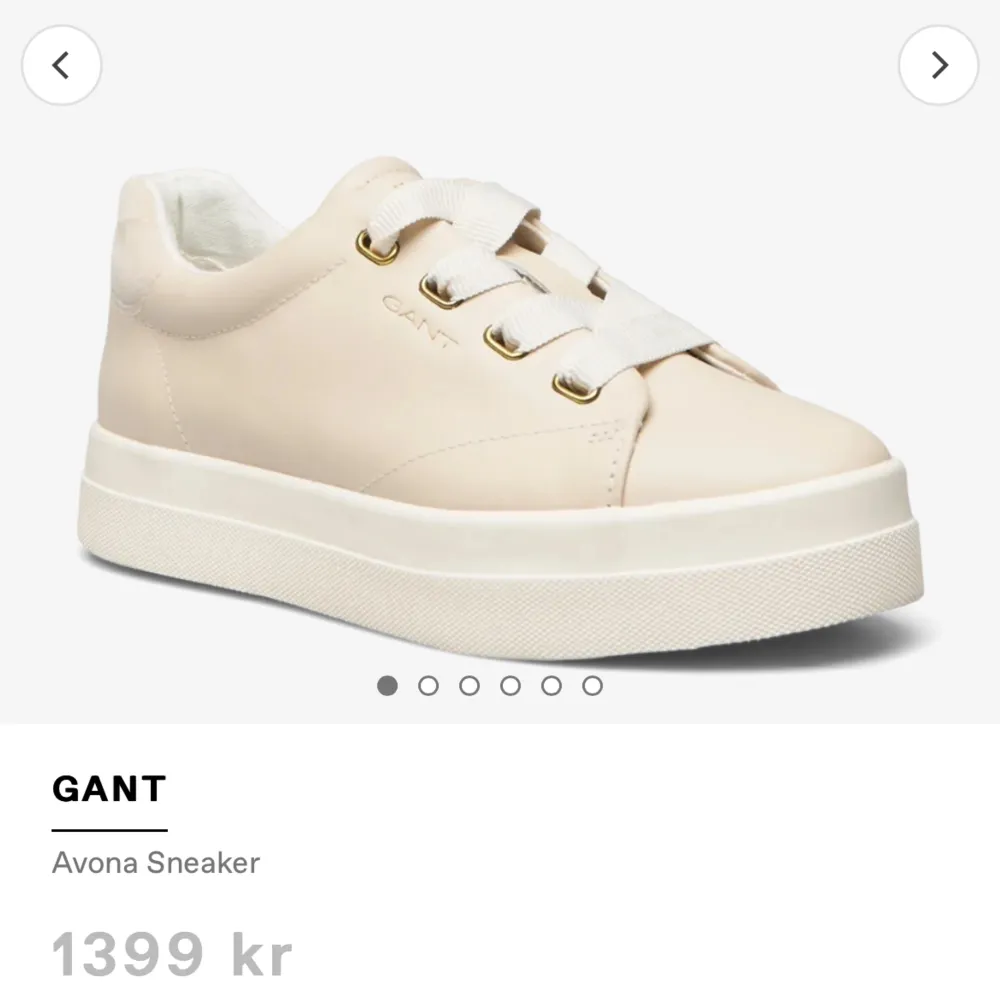 Gant skor i bra skick inte använda så mycket köpte för ett bra tag sen köpta för 1399kr säljs för 1000kr. Skor.
