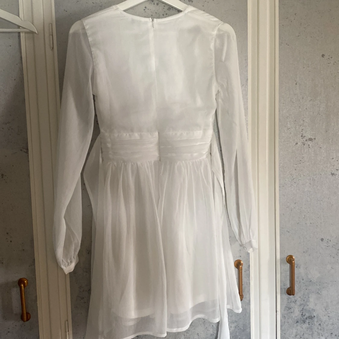 Vit klänning  - 91
