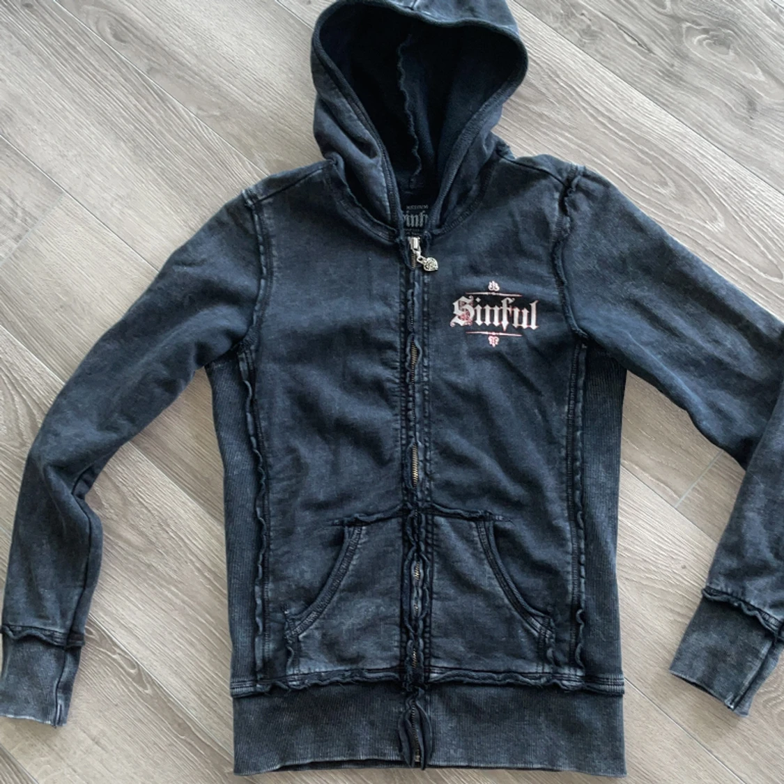 Sinful/affliction zip up med rhinestones 💯💯😍 - 91