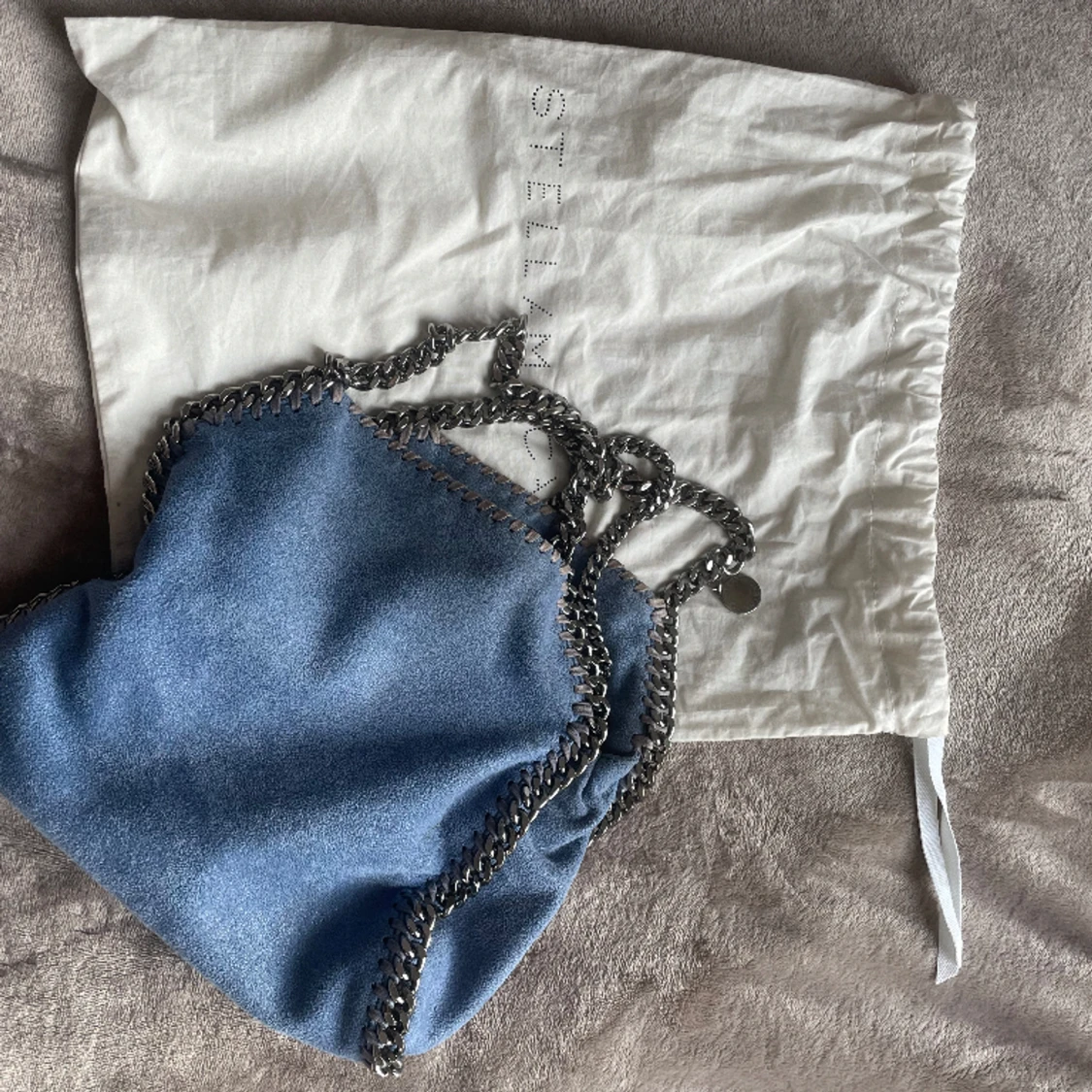 Stella McCartney mini falabella blå - 91