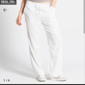 Linnebyxa - Köpt på lager 157 förra sommaren, de är lite långa på mig som är 160 men det går att sy upp.