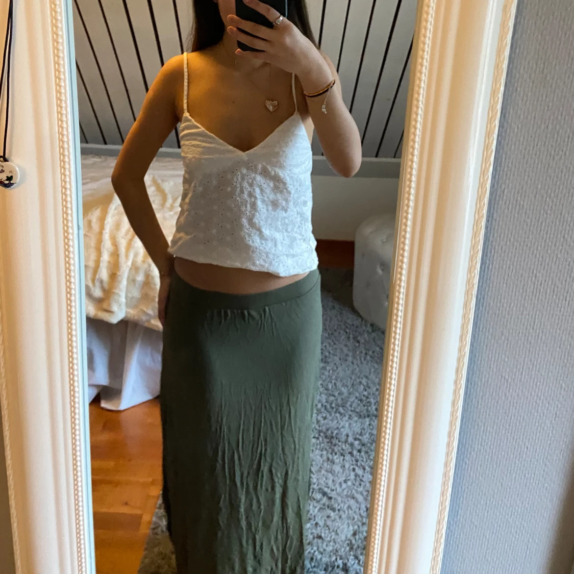 Grön långkjol  - 90