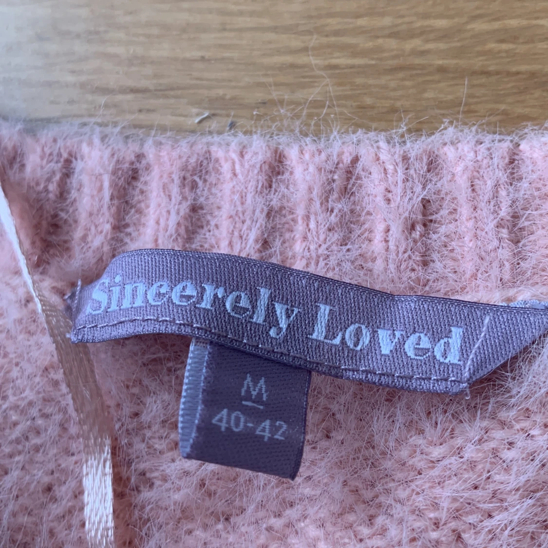 Rosa päls tröja - 91