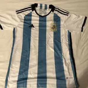 Helt ny argentina T-shirt säljes till ett bra pris. Storlek S. Skriv för mer info