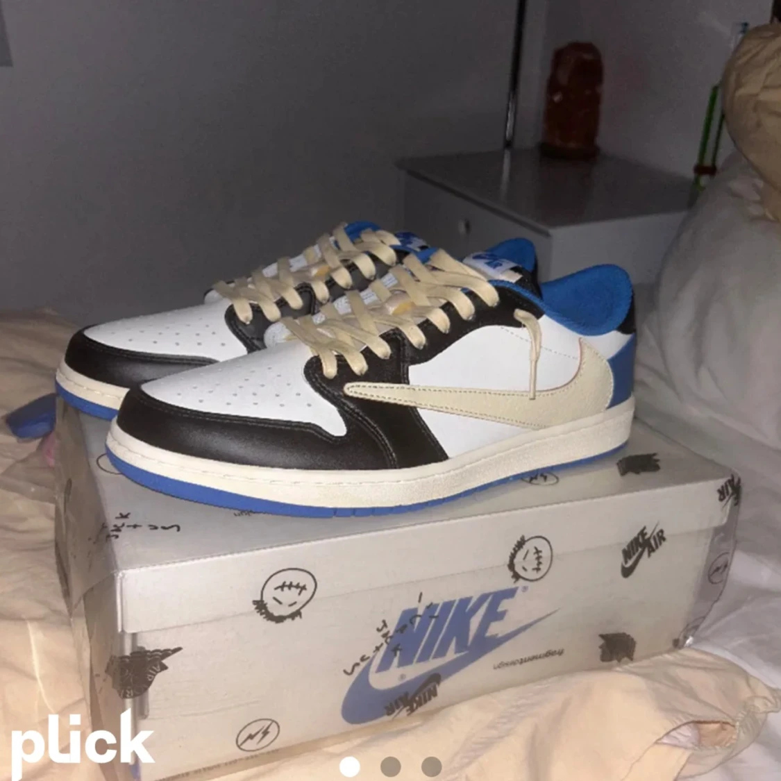 Jordan 1 low travis scott fragment - 91