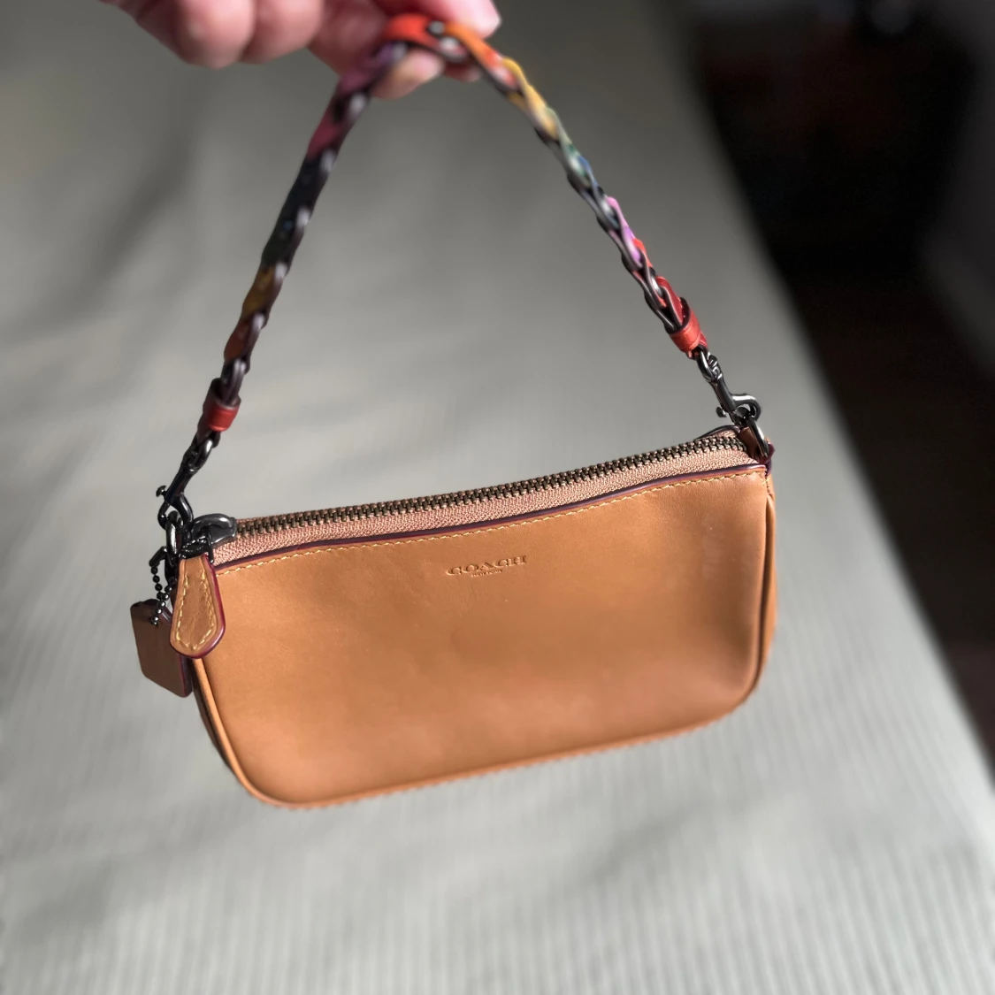 Nolita 19 camel leather Coach cluch - 91