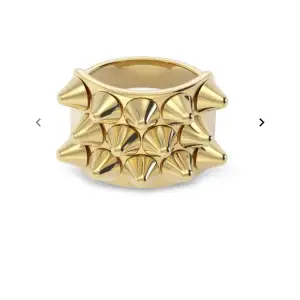 Säljer denna jätte fina ring från Edblad med nitar sparsamt använd i storlek 18,5 , nypris 399