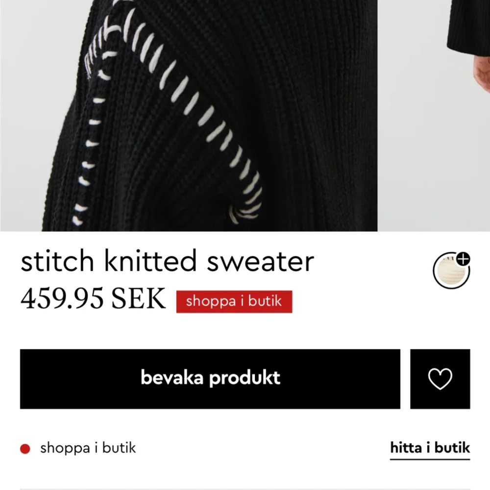 Säljer denna stickade tröja från Gina som just nu är slutsåld💕använd fåtal gånger!. Tröjor & Koftor.