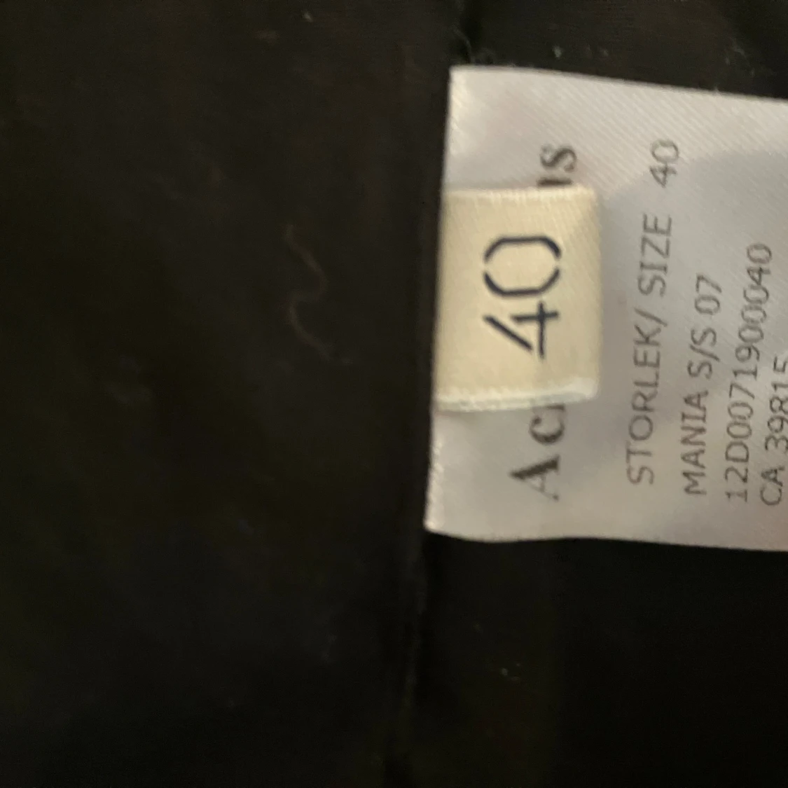 Svart bomberjacka från Acne Jeans - 91