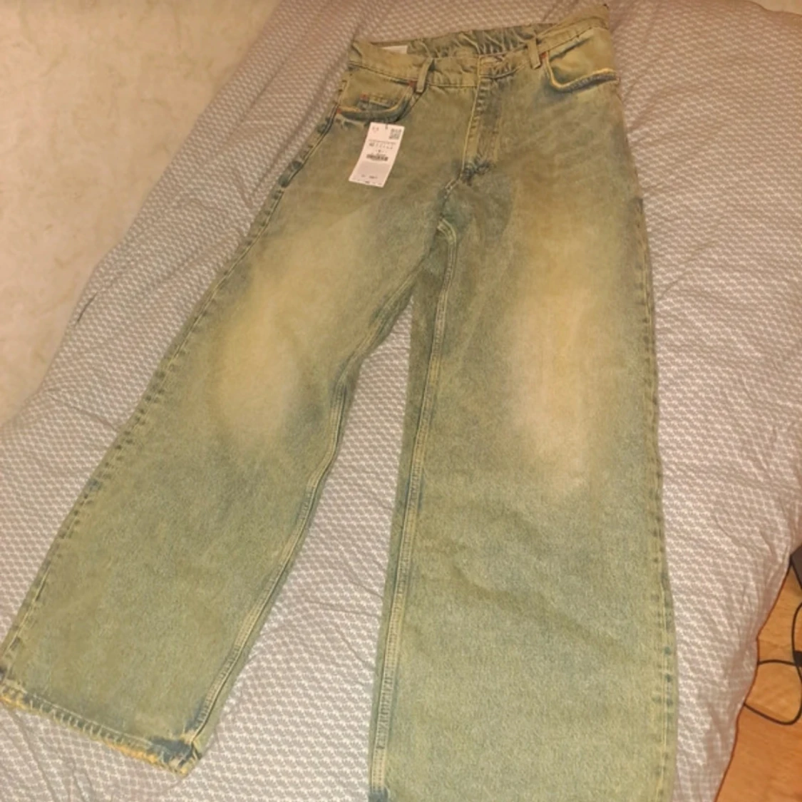 Blekta baggy jeans