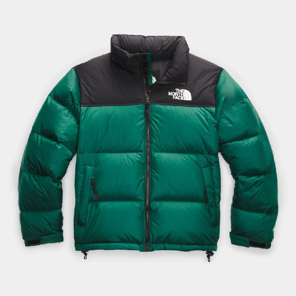  Grön North face jacka  - 90