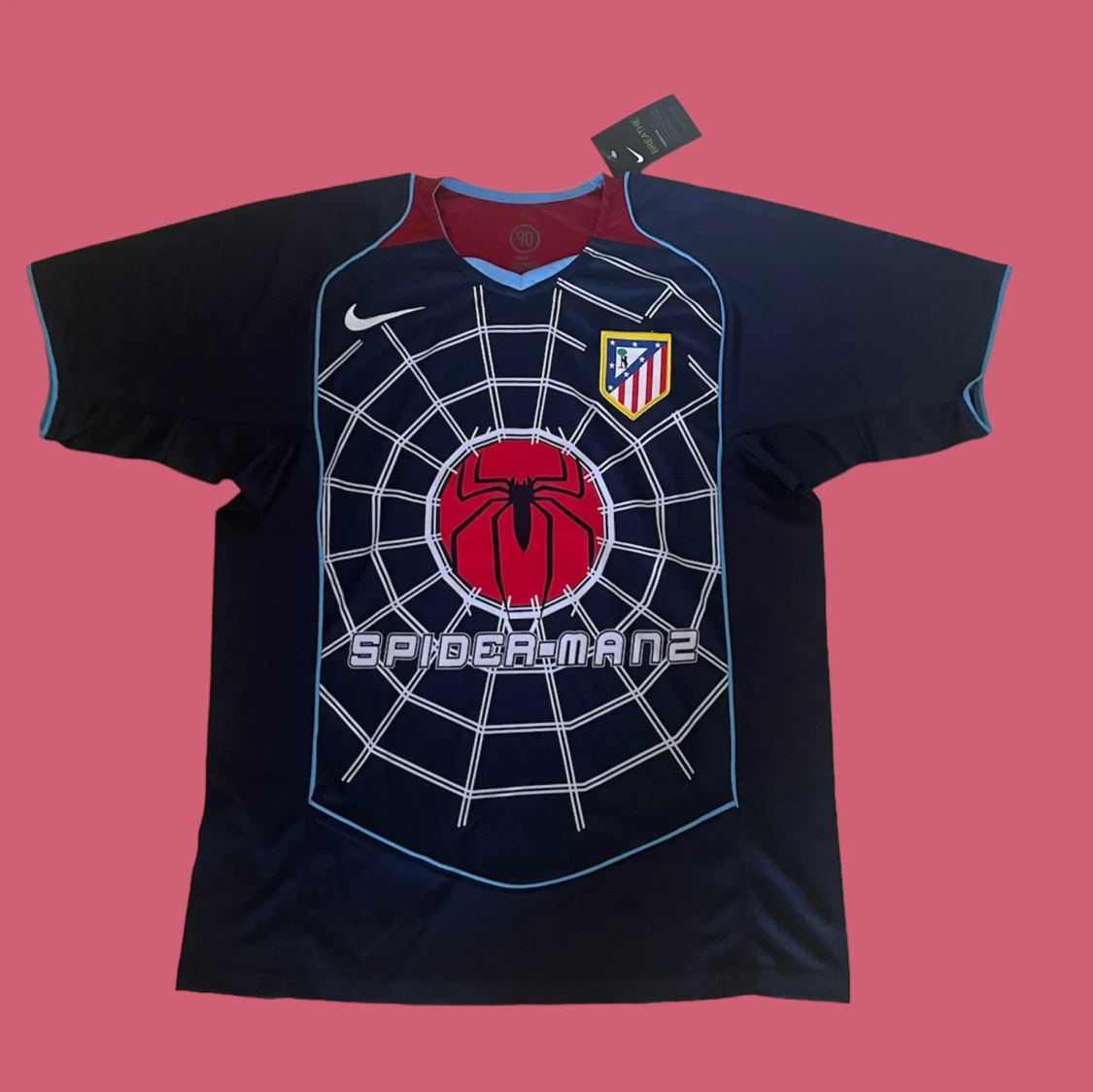 Atletico Madrid 2004/2005 Bortaställ ”Spider Man 2”