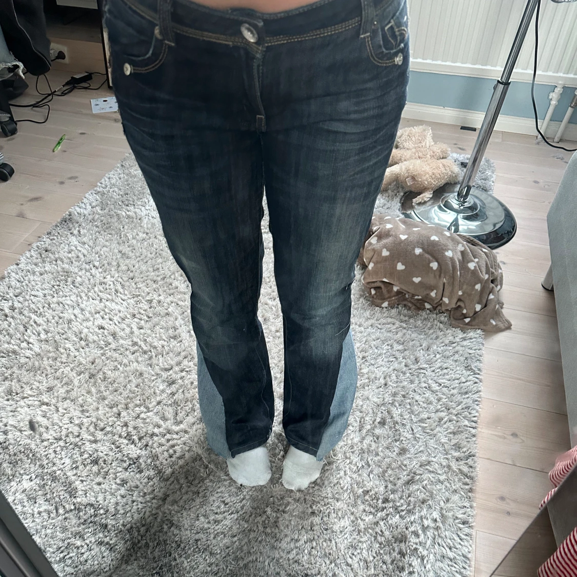 Utsvängda Jeans - 91