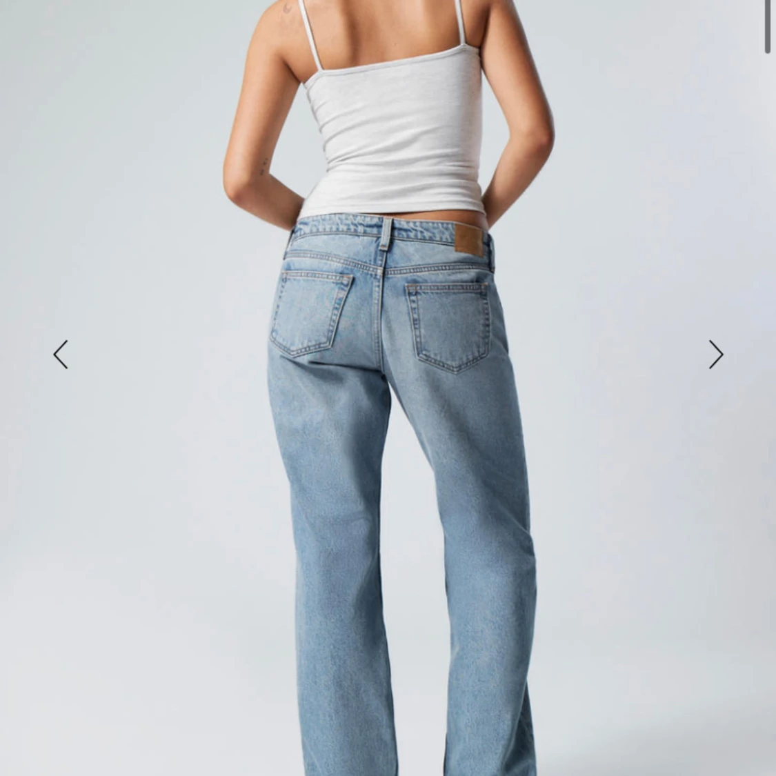 Low straight jeans - 90