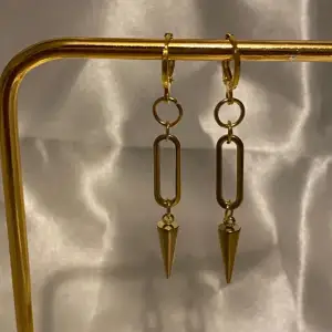 Handgjorda guldpläterade Nitörhängen som säljs i par🌟🫶🏼