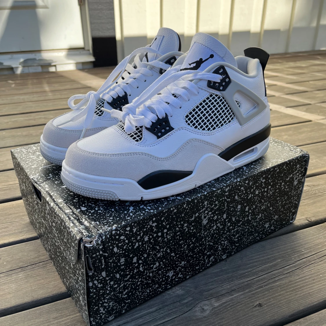 Jordan 4 Military Black