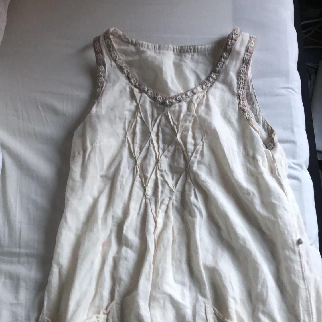Vit klänning - 90