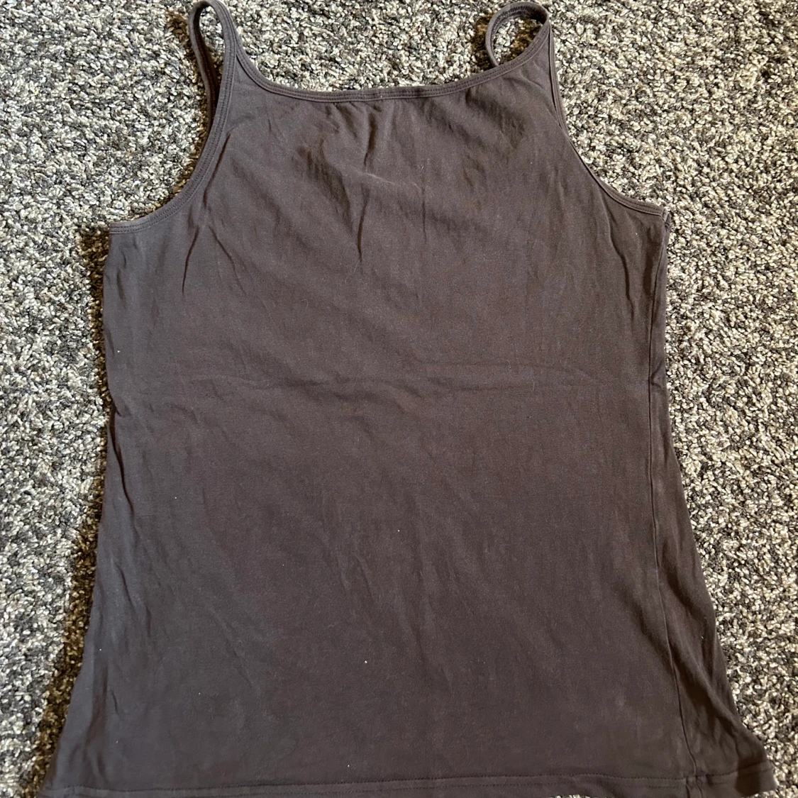 Långt brunt linne - 90