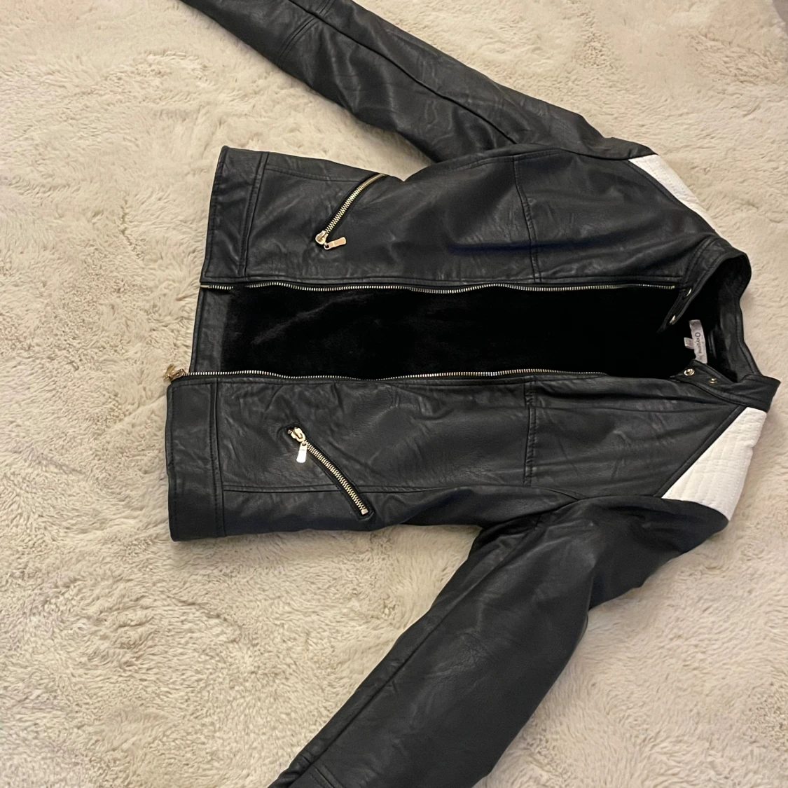 Vintage läder jacka  - 90