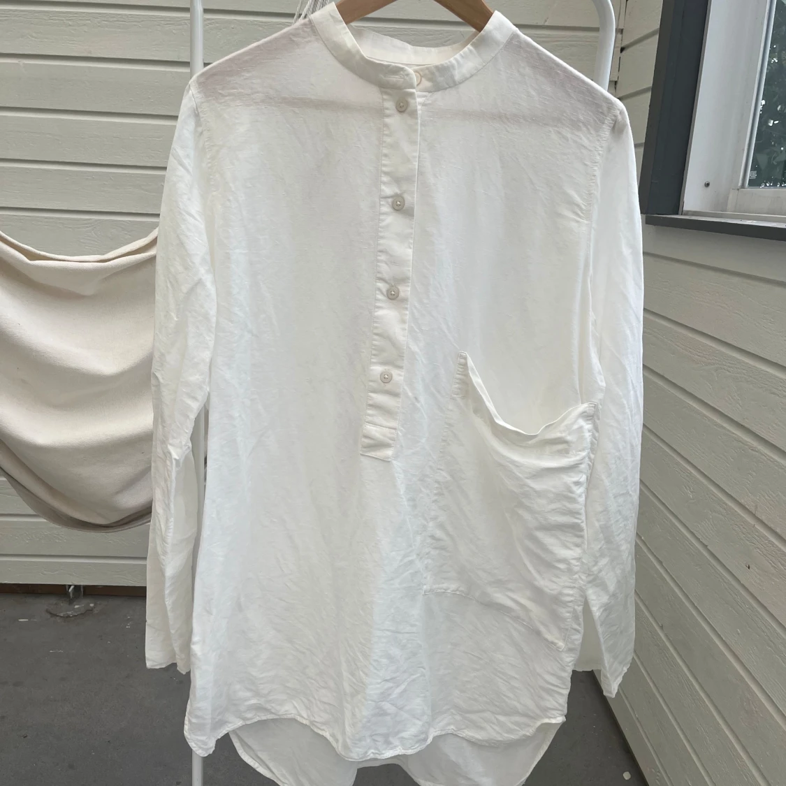 COS linneblus linneskjorta Storlek M inne lin bomull