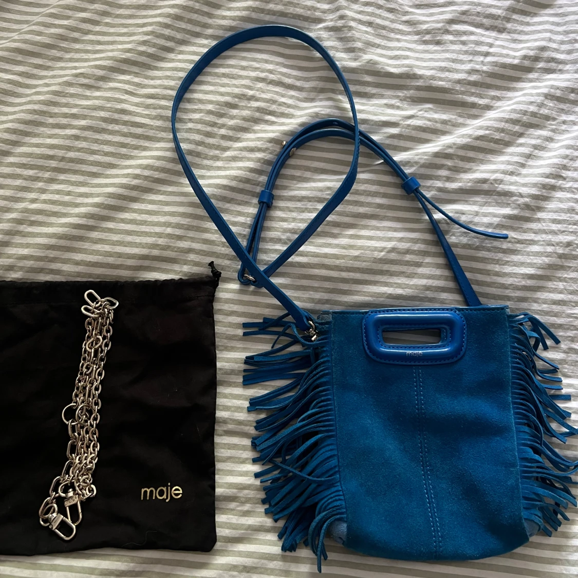 Maje väska, cobolt blå