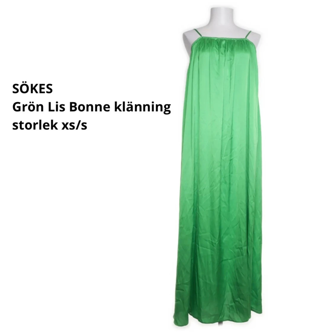 Sökes Lis Bonne klänning
