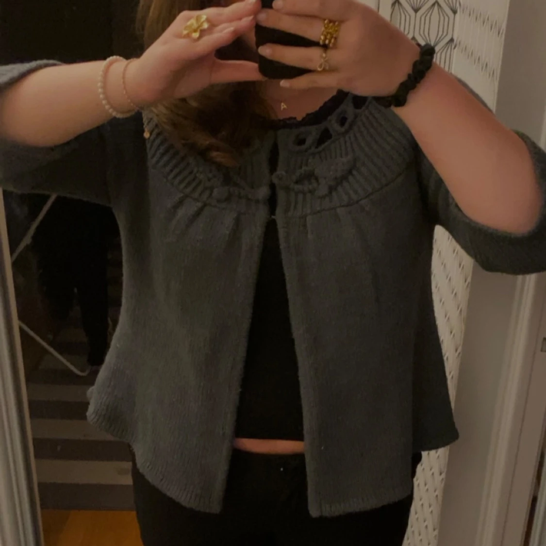 Kofta från Gianini i Xl, så fin med vacker detalj upptill😇 - 90