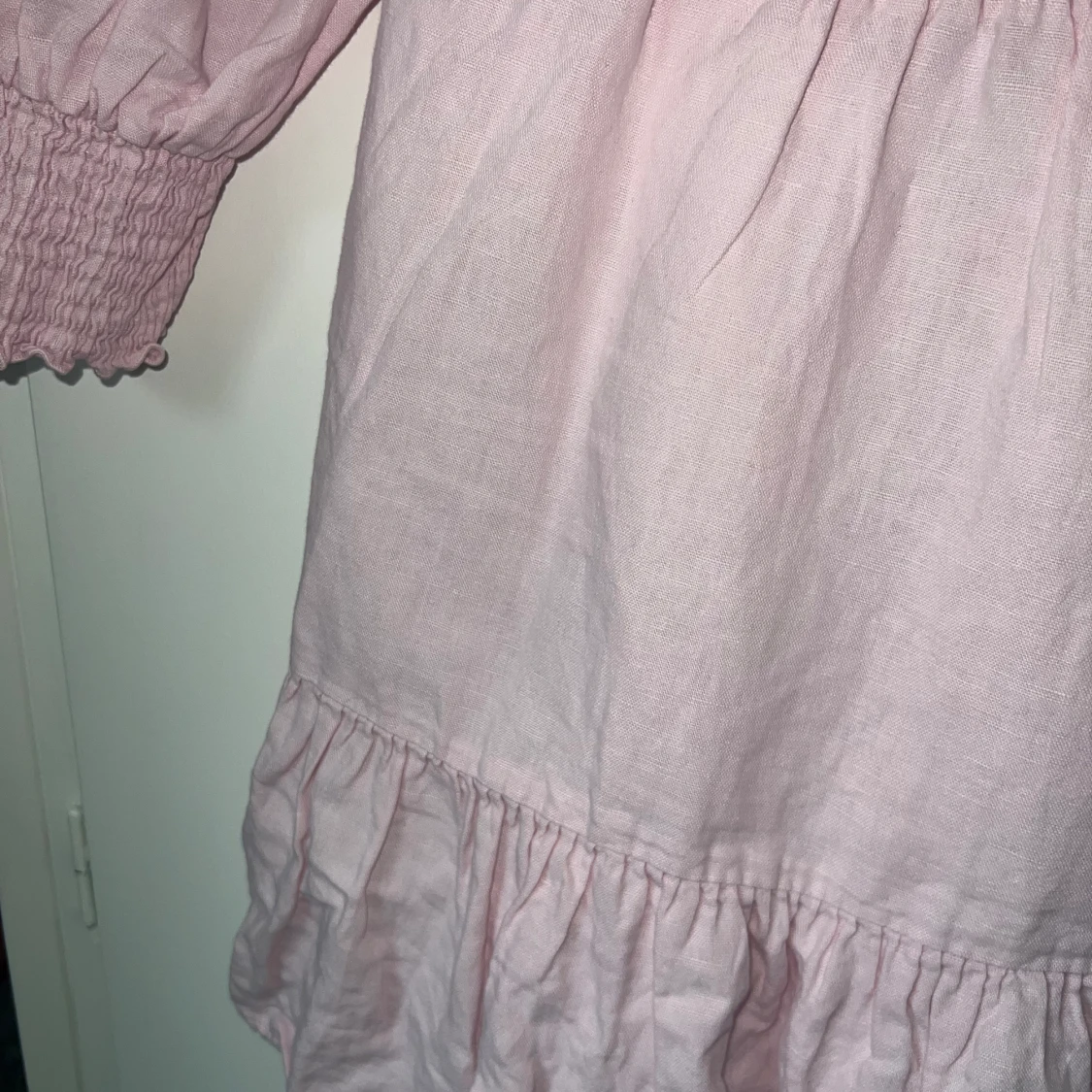 Rosa Volangklänning  - 93