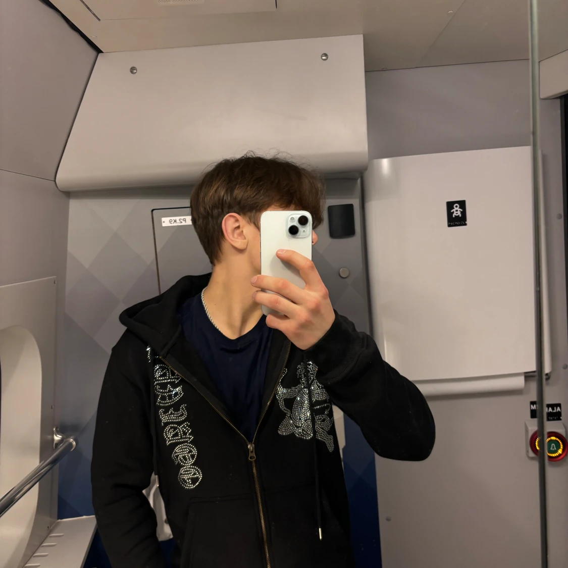 BLACK Evil Angel zip - Laviago - 90