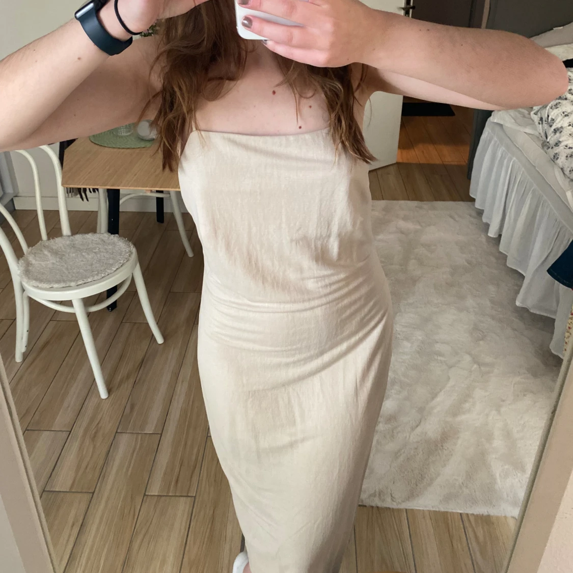 Klänning i linne - 90