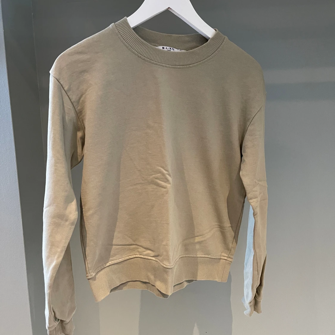 Grön collegetröja - 90