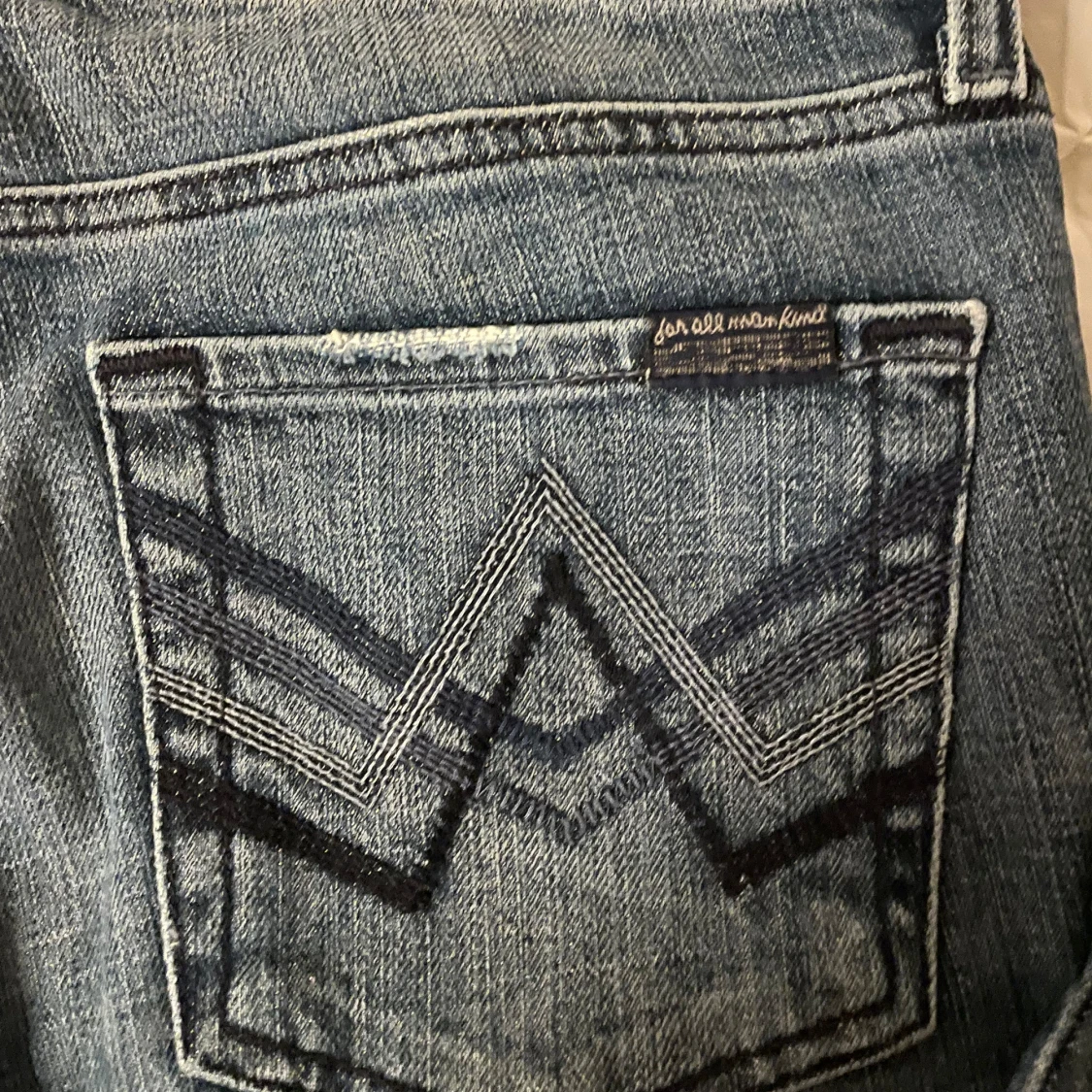 lågmidjade jeans - 91