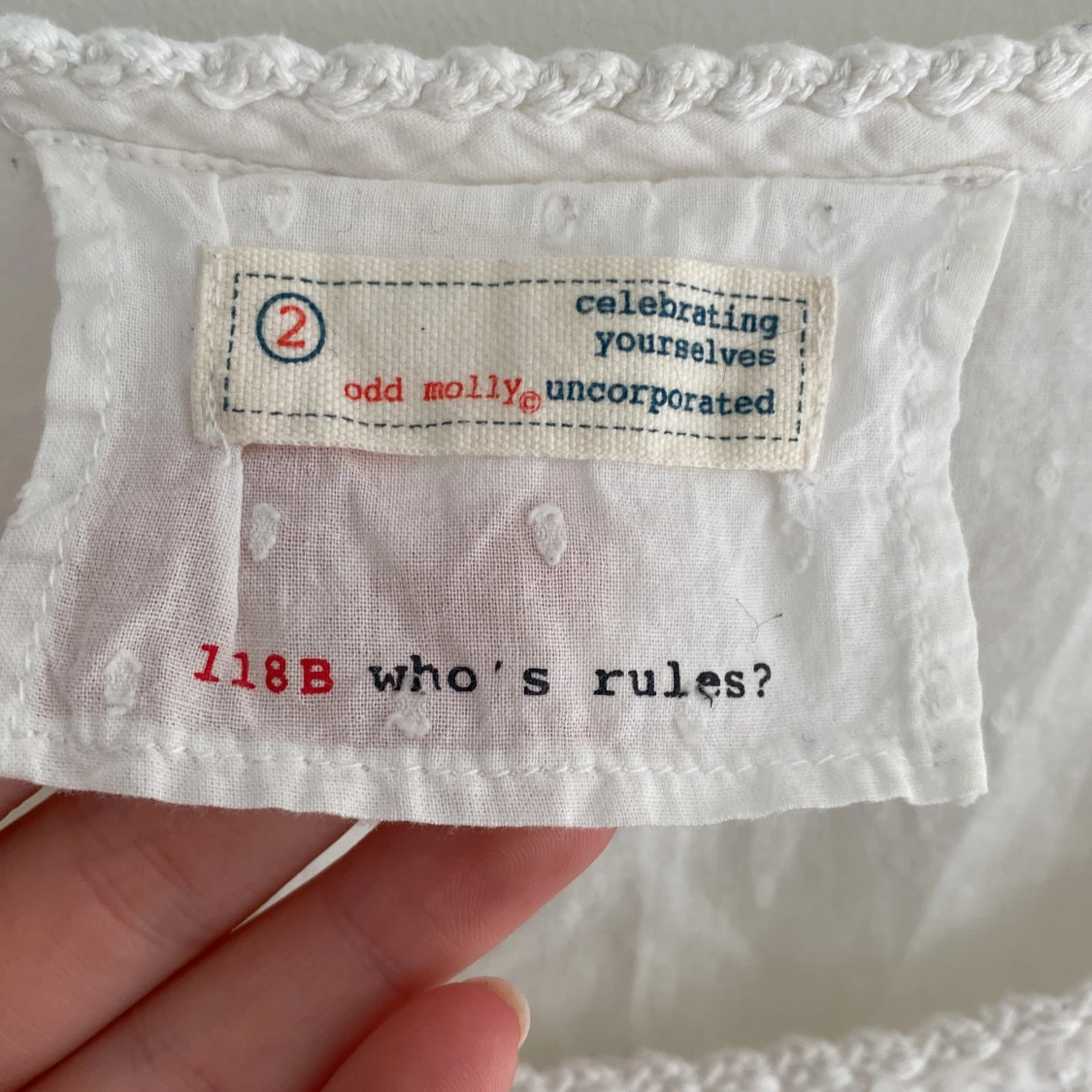 Vit blus från Odd Molly - 90