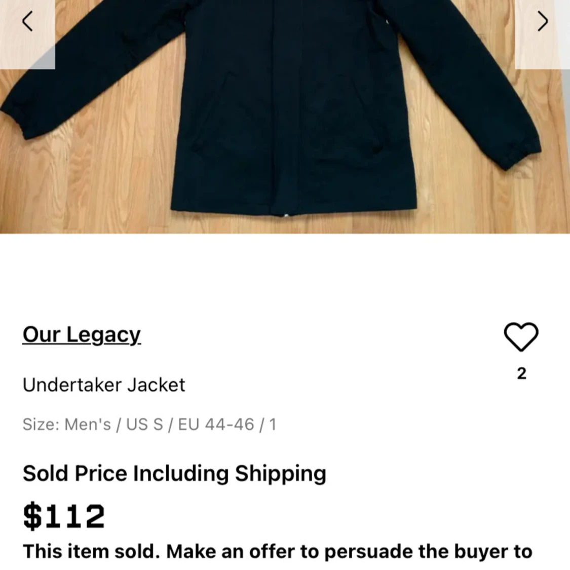 Our legacy vår/höstjacka - 92