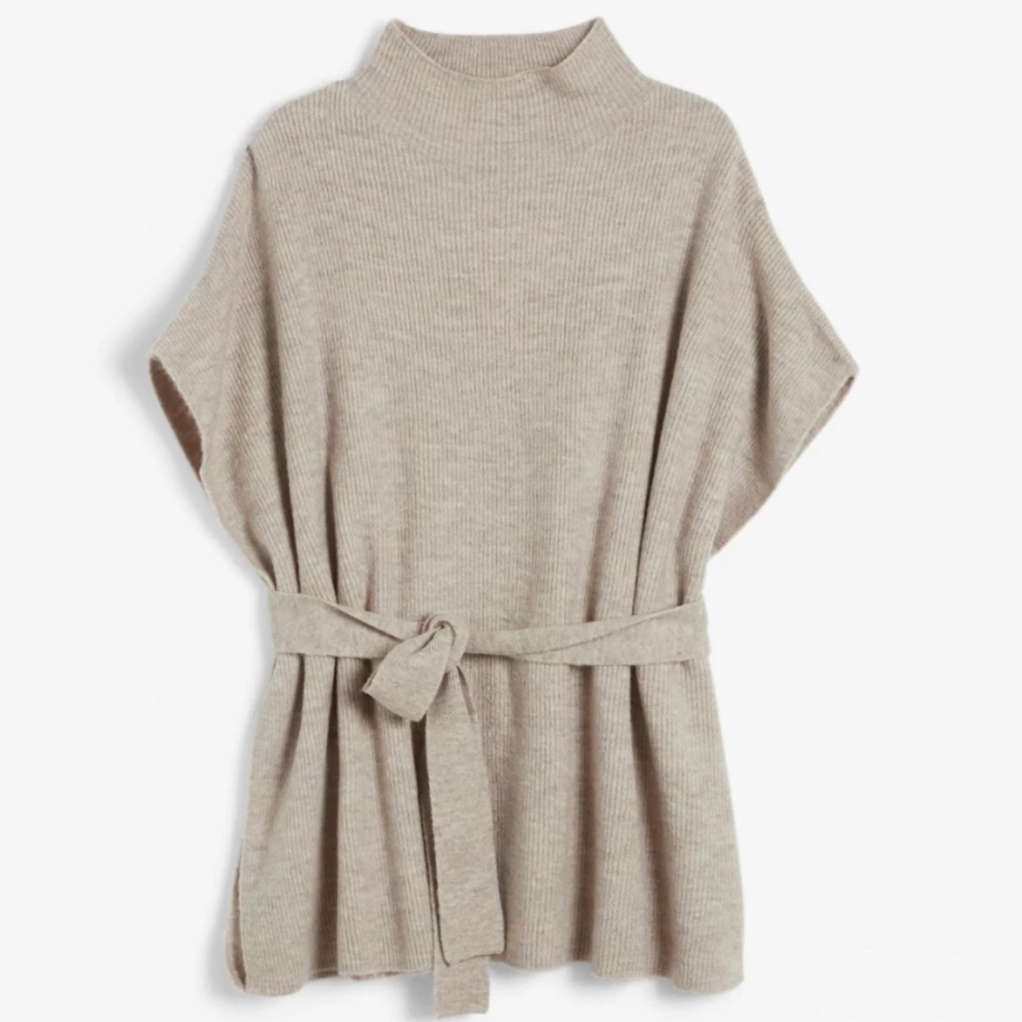 Beige stickad tröja från Kappahl