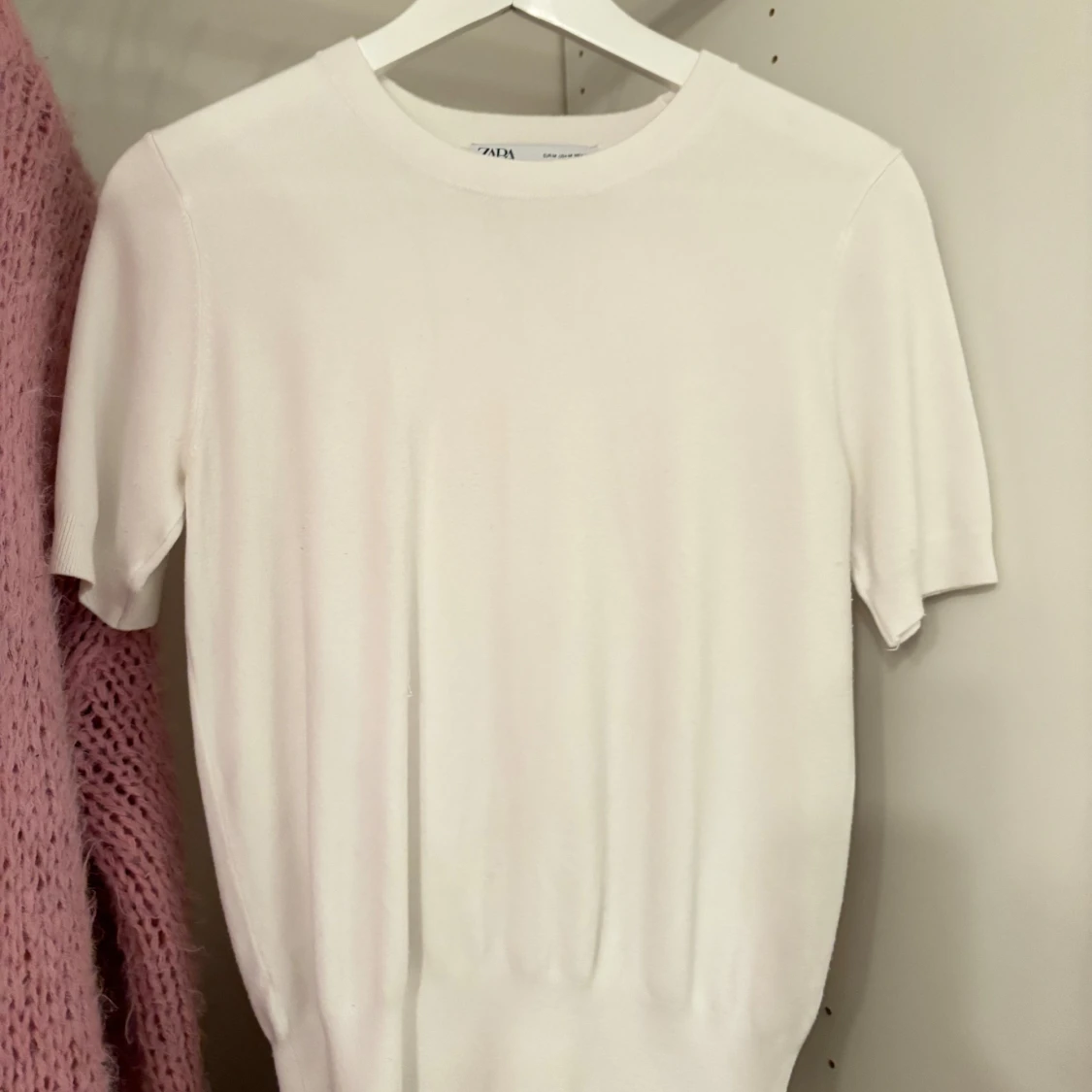 Stickad tshirt zara