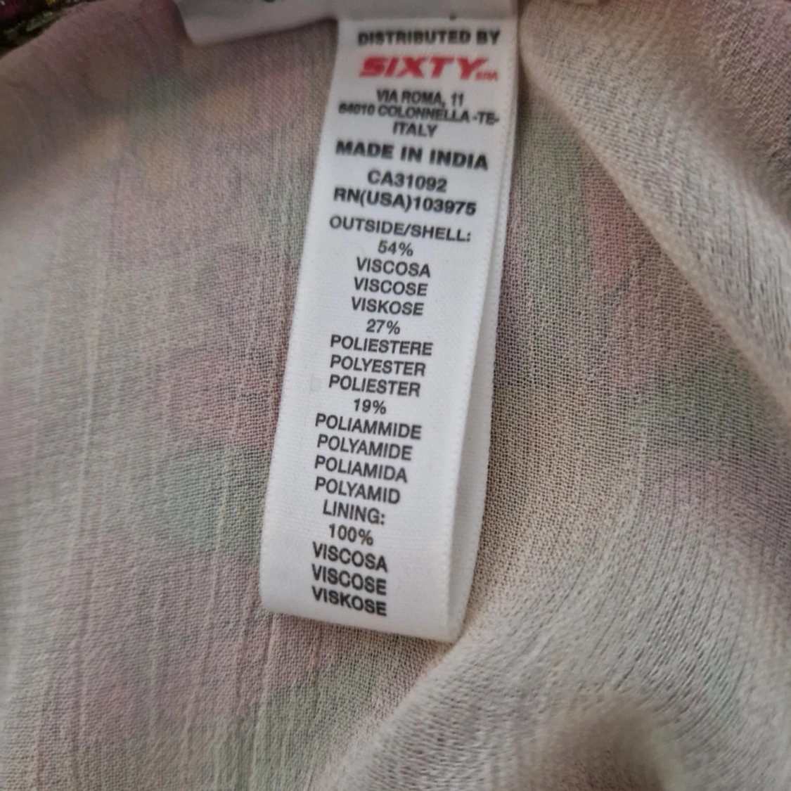 Färgglad miss sixty klänning - 93