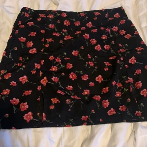 Blommig kort kjol(strlk36) - Somrig kort kjol Bra skick, använd ett fåtal gånger 