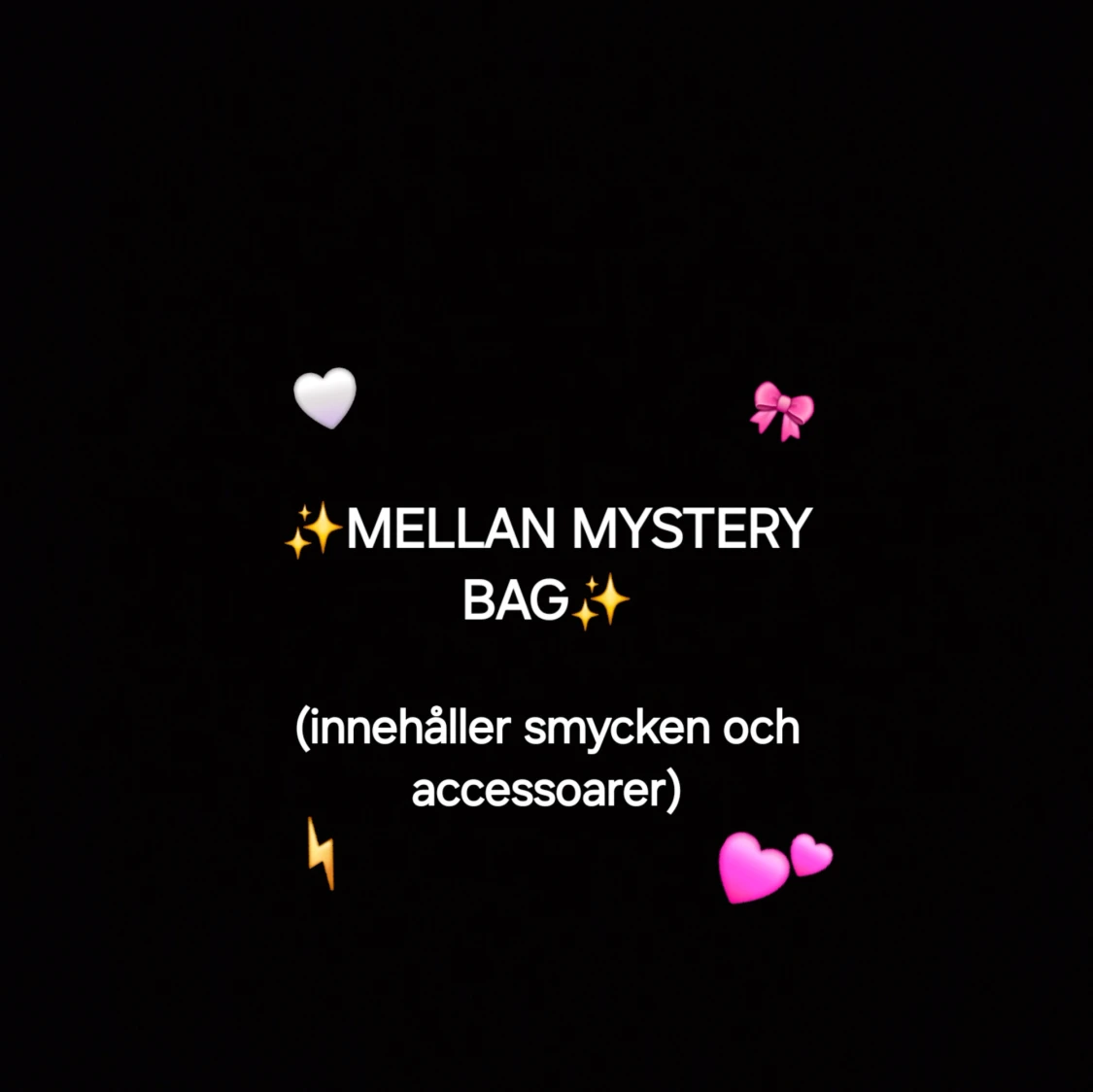 Mystery smyckes bag!🤍✨️